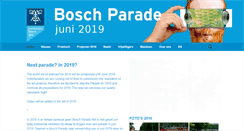 Desktop Screenshot of boschparade.nl